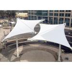 GB Q235 Carbon Structure Steel Frame PVC Fabric Tarpaulin Membrane Shade