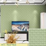 Soundproof PE Foam Brick Wallpaper 70x70 Wall Sticker 3D PE Foam
