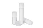 Cylinder Acrylic Matte Airless Vacuum Pump Bottle Lotion Container Cosmetic