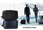 24x15x12.5cm Mens Toiletry Bag Comfortable Hand Held Exquisite Workmanship
