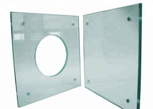 China High Strength Decorative Tempered Glass 2~22mm Thickness With Deep Processing wholesale