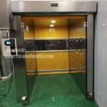 Fast rolling Door Air Shower for material Passing through