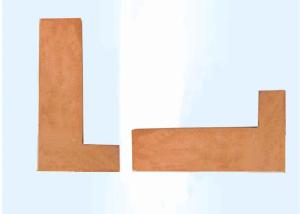 China 42% Al2O3 Red Heteromophic High Temp Fire Brick For Industrial Roasting Furnace wholesale