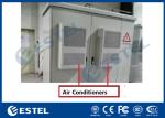 Telecommunication Rack Outdoor Network Enclosure Two Compartment CE Certificated