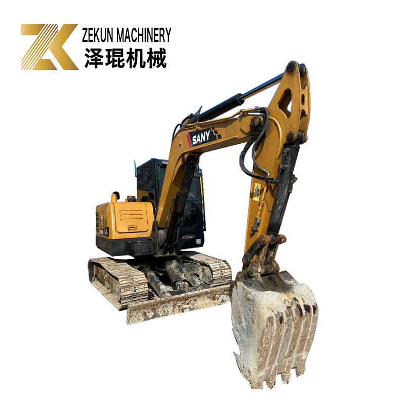 6000 KG Machine Weight SANY SY60C Pro 6 Ton Crawler Excavator