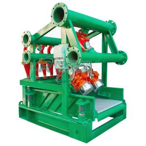 China 4&quot; Desilter Cones 240m3/h Mud Cleaning Equipment with Bottom Shale Shaker wholesale
