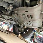 Toyota Tundra 5.0mm Chassis Protection Engine Cover Mudflap Skid Plate in Black