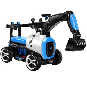 China Plastic Kids Electric Toys Slide Excavator Ride On Mini Construction Truck for Children wholesale
