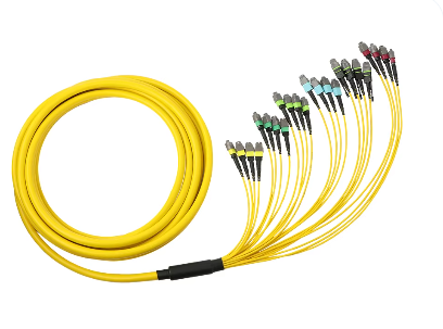 Single Mode 144 Core MPO-MPO Fiber Trunk Cable