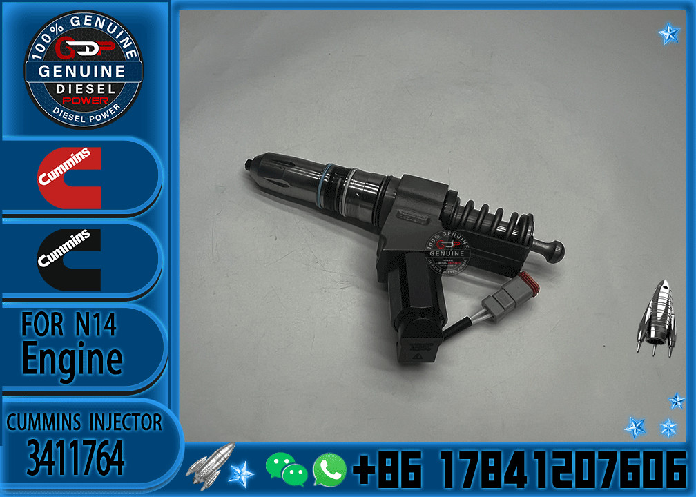 Fuel Injector 3411759 3411764 3411765 Compatible With Cummins Diesel Engine QSN14 N14