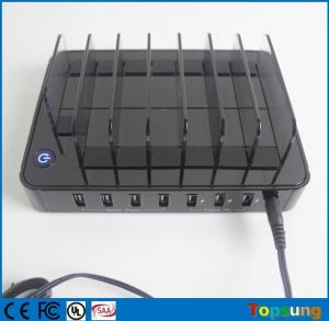 China 7 port Multi usb phone charger station desk charging for cell phone Smartphone on sale