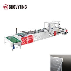 China Plastic PE Zipper Bag Making Machine 80pcs/min Heating Sealing Hot Cutting wholesale