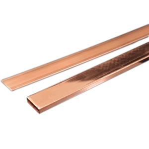 China Excellent Bendability Copper Flat Bar Attractive Shapes And Sizes wholesale