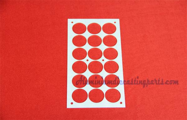 Clear Anodize Metal Stamping Process Aluminum Alloy Stamping Holder For Lens