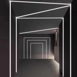 China LED Light Strips Aluminium Channel With PC Cover Recessed Drywall Plaster Gypsum Led Aluminum Profile wholesale