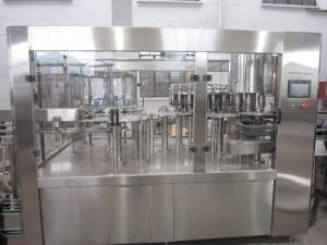 China 15 kw Fruit Juice Processing Equipment , Automatic Pet Bottle Filling Machine wholesale
