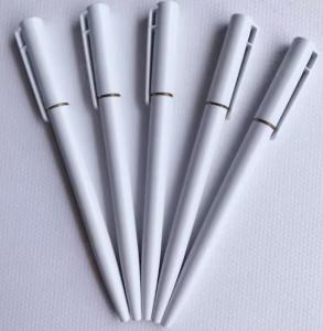 China Plastic pen with customized logo ballpoint pens for hotel customized rotating advertising pens gift pens wholesale
