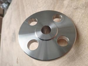 China Plate PN6 Stainless Steel Pipe Flange Silver Color Socket Weld Flange wholesale