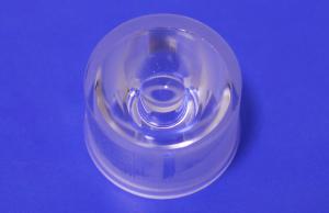 China 45 Degree high power LED Lens , Led light lens for 3 / 1 Watt Bridgelux Chip wholesale