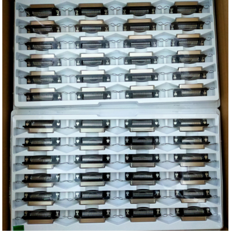 320pin Female SFP Connector 2x8 Ports Press-Fit Stackable