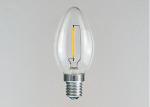 FG45 2W / 4W Yellow Filament LED Light Bulbs CE For Residential And Indoor