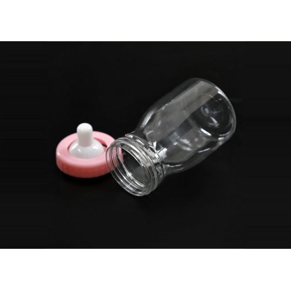 Customized Gradient 250ml Milk Plastic Cosmetic Bottles