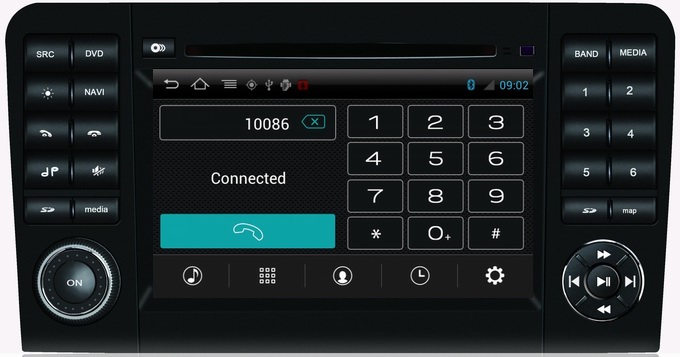 Ouchuangbo Car Audio GPS Navi Radio S150 Android 4.0 for Benz ML W164 /GL X164(2005-2012) with 3G Wifi USB VCD OCB-213C