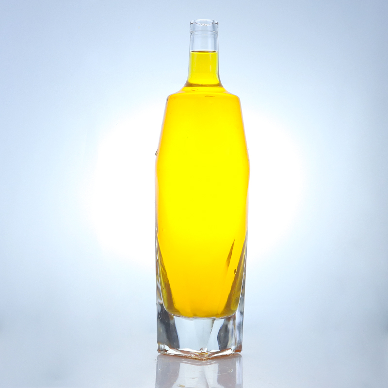 750ml Glass Liquor Bottles with Aluminum Cap and Flint Glass The Most Popular Option
