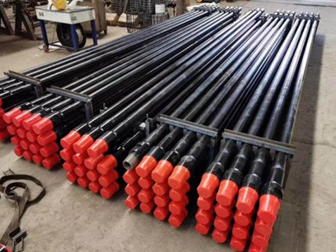 Friction Welded Wireline Drill Rod With Heat Treated Thread For Extended Lifespan