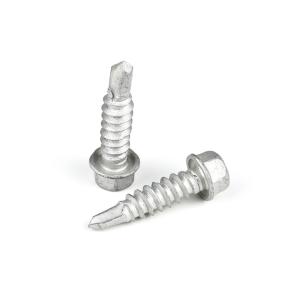 China Pan Head Stainless Steel Bimetal Hexagonal Self Drilling Screw for T/T Payment Option wholesale