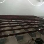 SUS304 Rectangular Sectional Firefighting Water Tank Basement