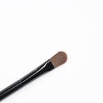 Synthetic Hair Double Ended Makeup Brush Makeup Applicator Aluminum Ferrule
