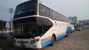 China YUTONG Band Used Coach Bus 2013 Year With A/C / Diesel Weichai 336hp Engine wholesale