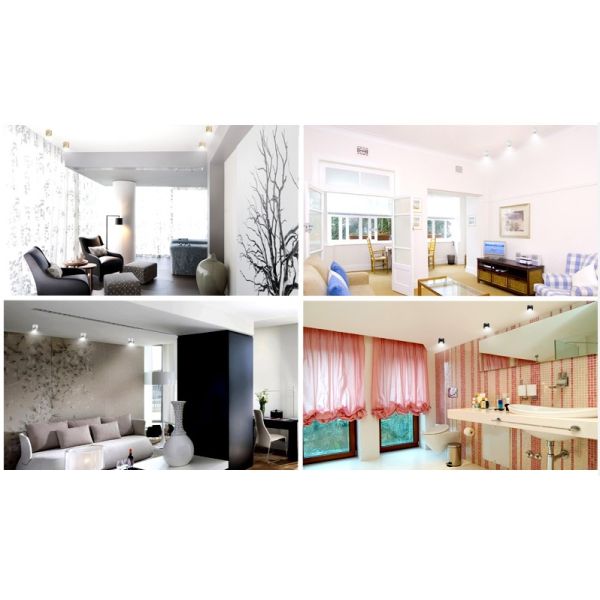 7W LED Downlight Surface Mounted Ceiling Round Spot Light Tilt Adjustable 7W LED