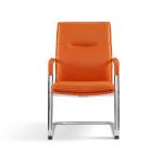 Orange Executive Revolving High Back Home Office Chair Ergonomic Desk Chair Mesh