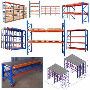 China 3000kg Heavy Duty Racking 75mm Welded Storage Rack For Goods wholesale