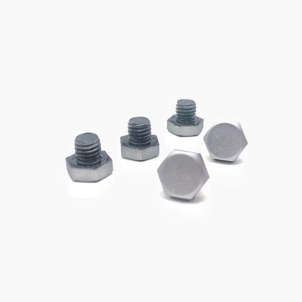 Custom External Hexagonal Decorative Screw Stainless Steel Nail Electrophoretic