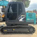 High Reliability Used Kobelco SK75 Excavator 7 Tonne Second Hand Mini Digger