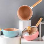 Cooking Kitchen Sauce Pans Maifan Stone Milk Pot Aluminum Non Stick With Handle