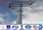 110kv Steel Utility Pole Electric Light Pole For Electrical Dsitribution Line