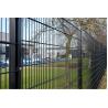 Buy cheap OEM 3D Triangle V Mesh Fencing Panels Powder Coated Gray Color from wholesalers
