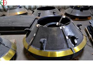 China Mn18Cr2 Mantle And Concave High Mn Cone Crusher Spare Parts wholesale