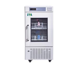 China 4 Degrees Blood Storage stainless steel 108L Vertical Blood Bank Refrigerator for Hospital wholesale
