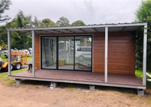 China Wind Resistance Prefabricated Light Steel Frame Houses Foldable Mobile House / Steel Warehouse Storage on sale