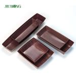 F Flute Kraft Paper Food Container Biodegradable PET Cover CMYK Colors