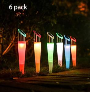 China Color Changing 1.2V Waterproof LED Solar Garden Lights wholesale