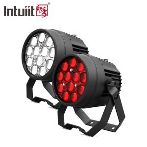 China 12x10W RGBW 4in1 Outdoor IP65 Waterproof Heavy Cast Aluminum Flat Led Par Light wholesale