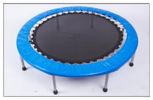 China Four Folding Mini Gymnastics Trampolines for Junior /The Most Fashionable Fitness Small Trampoline on sale