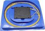 ABS Box Yellow 55dB 1490nm Fiber Optic FBT Coupler