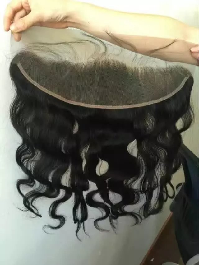 130% Hair Density Ladies Unprocessd Lace Frontal Tangle Free Body Wave